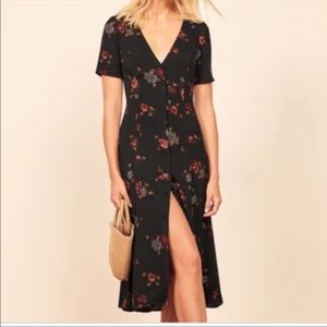 Reformation Locklin Dress in Miramar